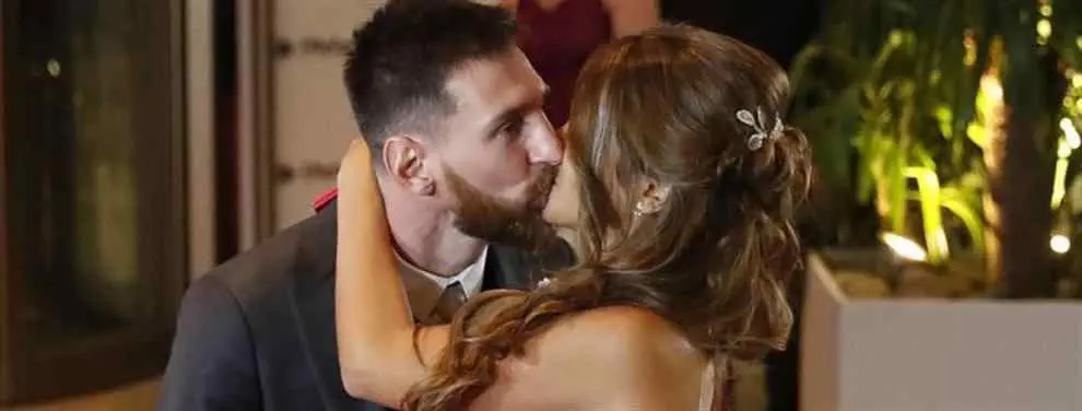 El vestido de Antonella Roccuzzo, las pintas de Shakira...así fue la boda de Messi