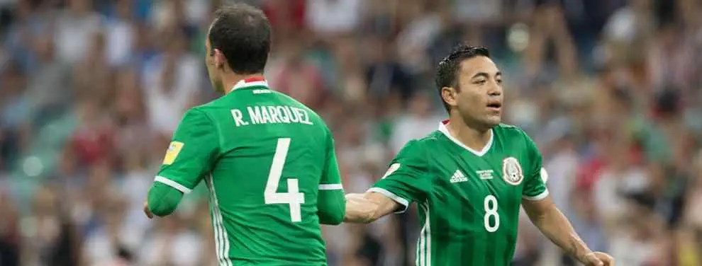 El equipo español que mandó a varios emisarios a la Confederaciones para fichar a Marco Fabián