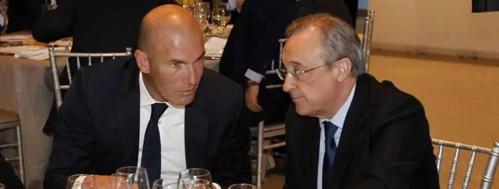 El último fichaje que Zidane pide a Florentino Pérez para la gira del Real Madrid por Estados Unidos