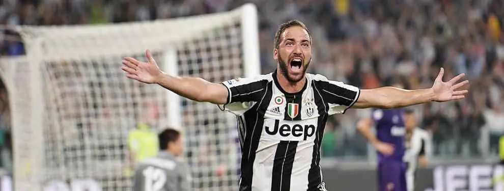 El fichaje que liquida al ex madridista Gonzalo Higuaín en la Juventus