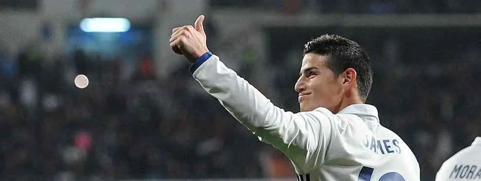 El fichaje galáctico que llevará el '10' de James Rodríguez en el Real Madrid (y no es Mbappé)