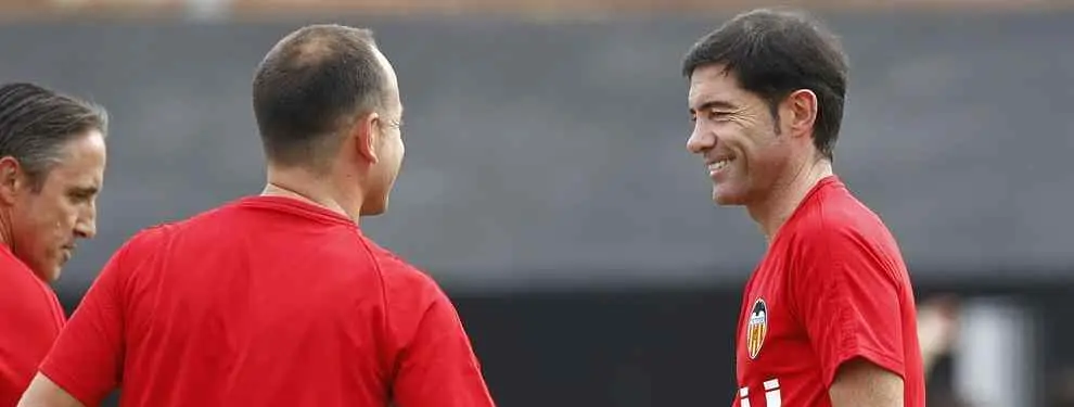 La reunión que monta el primer lío de Marcelino en el Valencia (con tres 'víctimas')