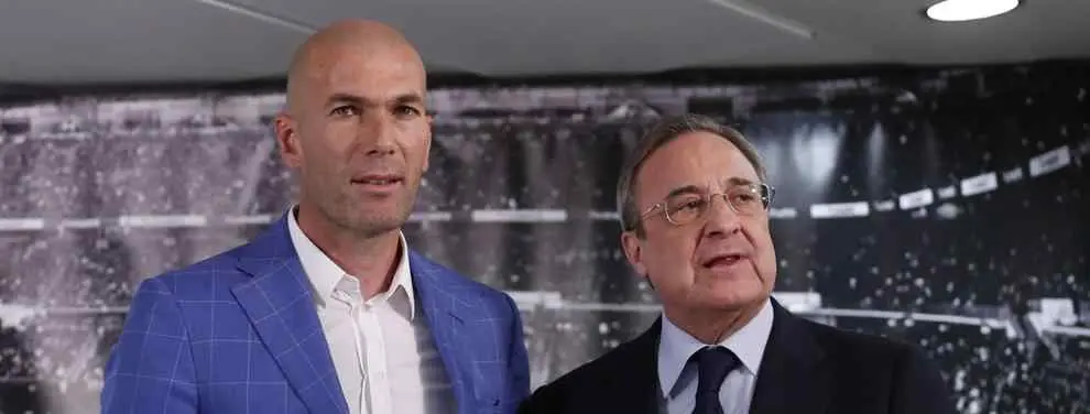 Florentino Pérez presiona para sacar a un crack de Zidane del Real Madrid