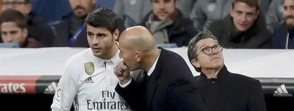 Morata mata a Zidane con un bombazo a Florentino Pérez en su salida del Real Madrid