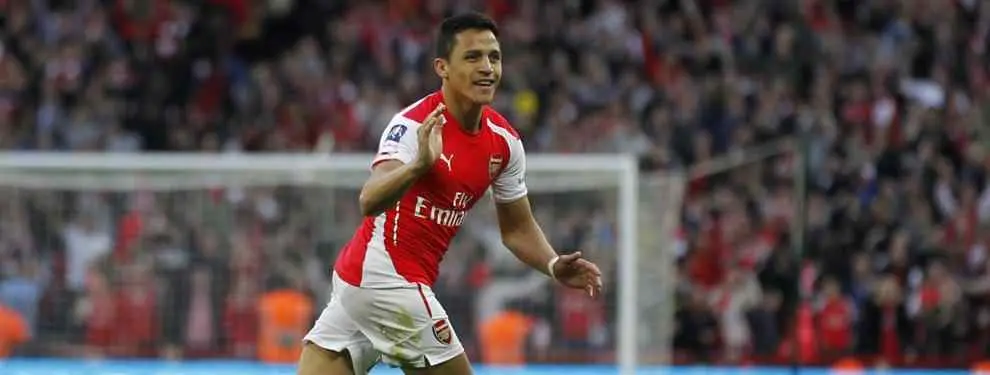Alexis Sánchez se cuela (y de lleno) en la agenda de Florentino Pérez y el Real Madrid