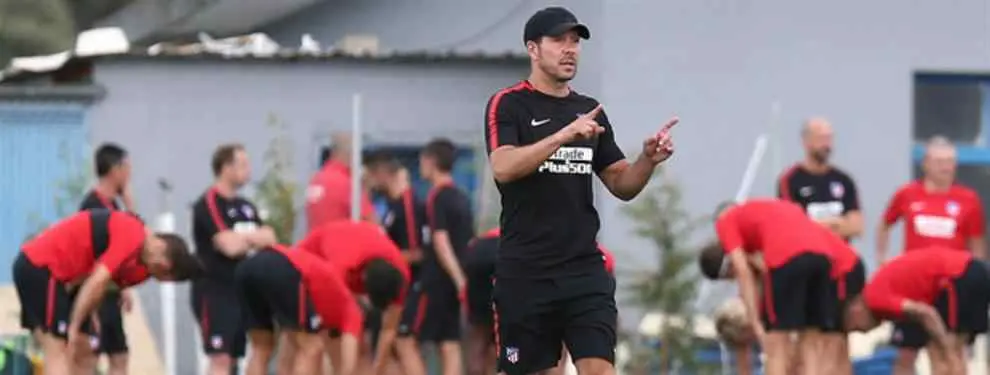Simeone saca el hacha: ¡hasta nueve jugadores con pie y medio fuera del Atlético 2017-18!