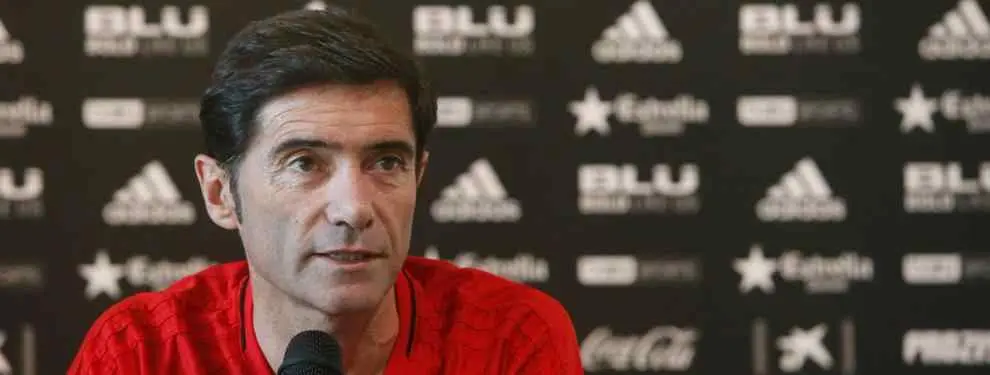 Marcelino pasa otra vez el 'hacha' por la plantilla del Valencia (y luego descuelga el teléfono)