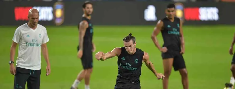 Zidane coge por banda a Gareth Bale: el francés enfila al crack del Madrid con una advertencia