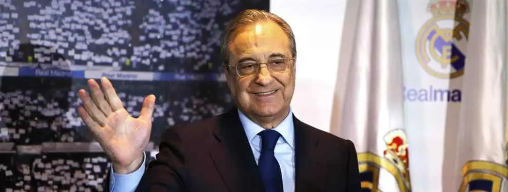 Florentino Pérez descuelga el teléfono: el pacto para atar el fichaje más bestia (con trampa)
