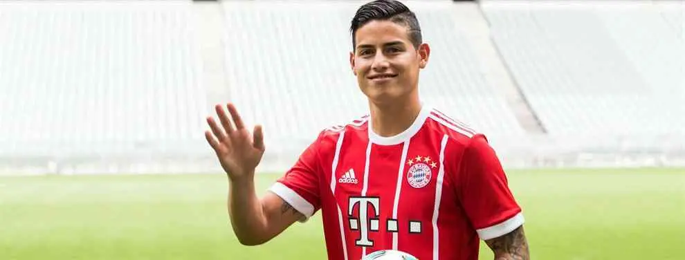 El Bayern tira de la manta: el primer 'palo' para James Rodríguez en Múnich