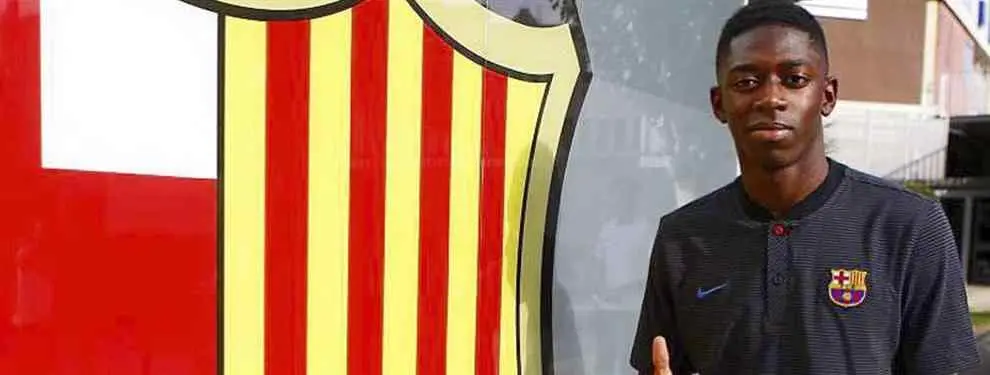 Florentino Pérez saca los colores a Dembélé con un chivatazo que el Barça tapa