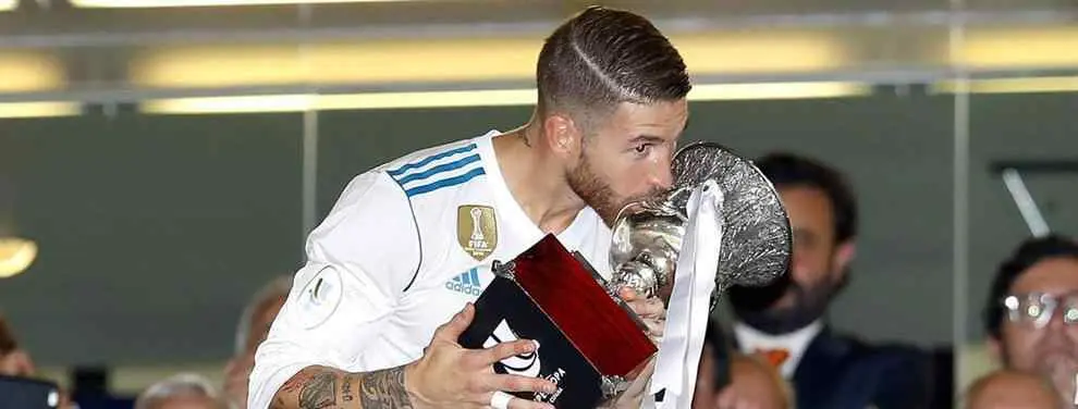 Florentino Pérez llama a Sergio Ramos: el 'numerito' del capitán en el vestuario del Real Madrid