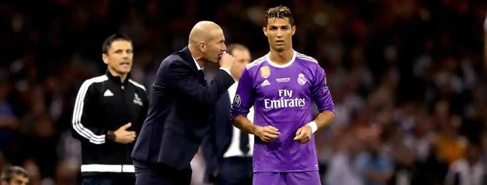 Zidane 'enfila' a Cristiano Ronaldo con una petición para revolucionar al Real Madrid