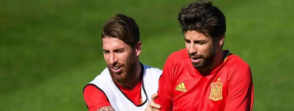Piqué la lía en la Roja con una confidencia del Real Madrid