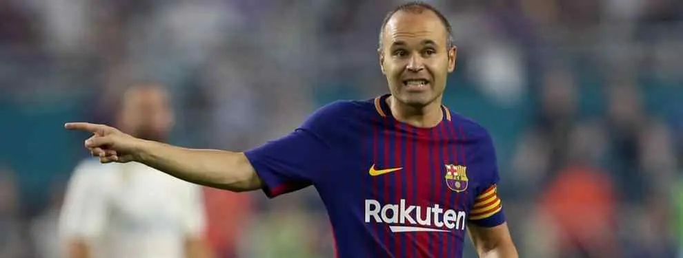 La oferta (bestial) de un grande de Italia para llevarse a Iniesta del Barça