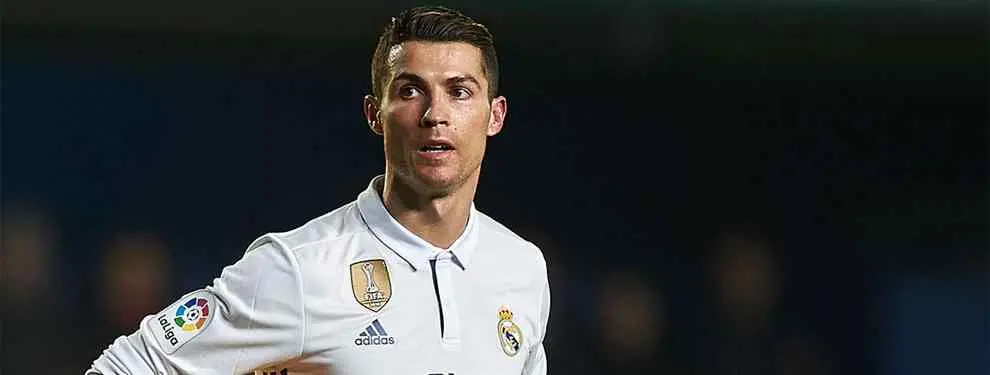 Cristiano Ronaldo alucina con el palo de un jugador del Barça a Valverde