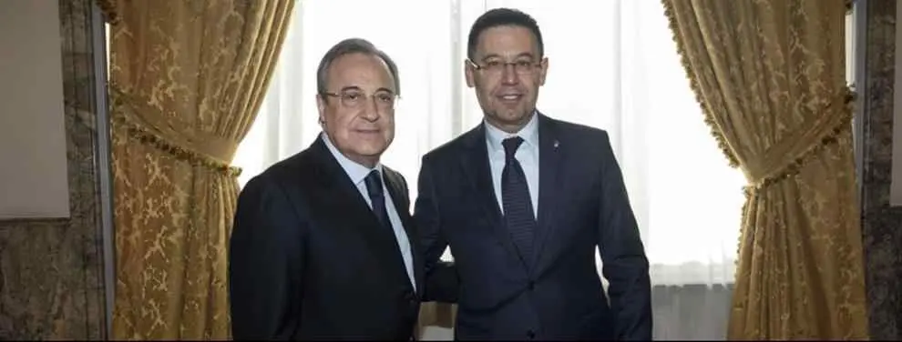 El último pique del Barça con Florentino Pérez (y el Real Madrid) por una perla del mercado