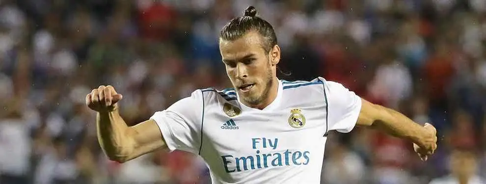 Gareth Bale le pone la cruz a un jugador del Real Madrid