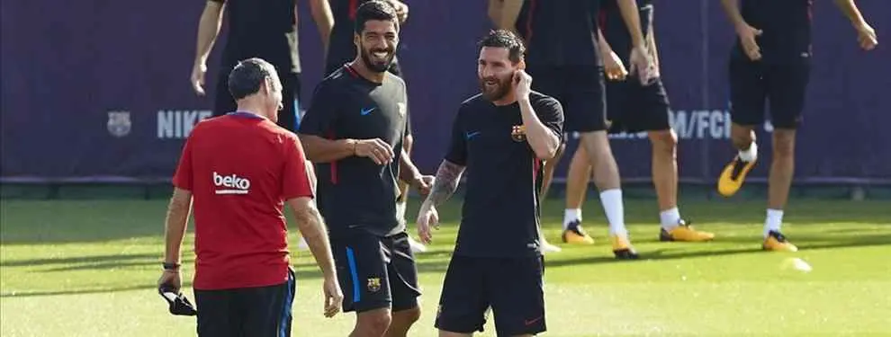 El lío de Valverde con dos amigos de Messi en el vestuario del Barça
