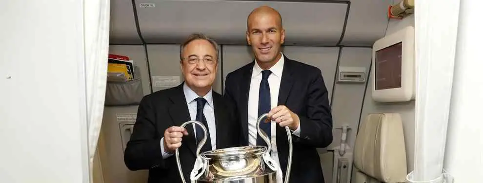 Zidane avisa a Florentino Pérez: Las tres operaciones que pueden 'caer' en el mercado de invierno