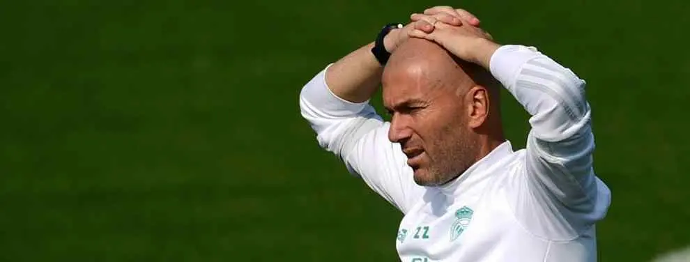 Zinedine Zidane le pide un fichaje inesperado a Florentino Pérez para el Real Madrid