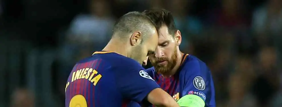 Iniesta calienta el Barça con una sorpresa millonaria (o se va)
