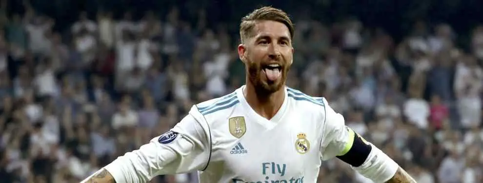 Sergio Ramos interviene para sofocar un incendio en el vestuario del Real Madrid