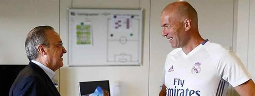 Zidane da el OK al plan más bestial de Florentino Pérez para revolucionar el Real Madrid