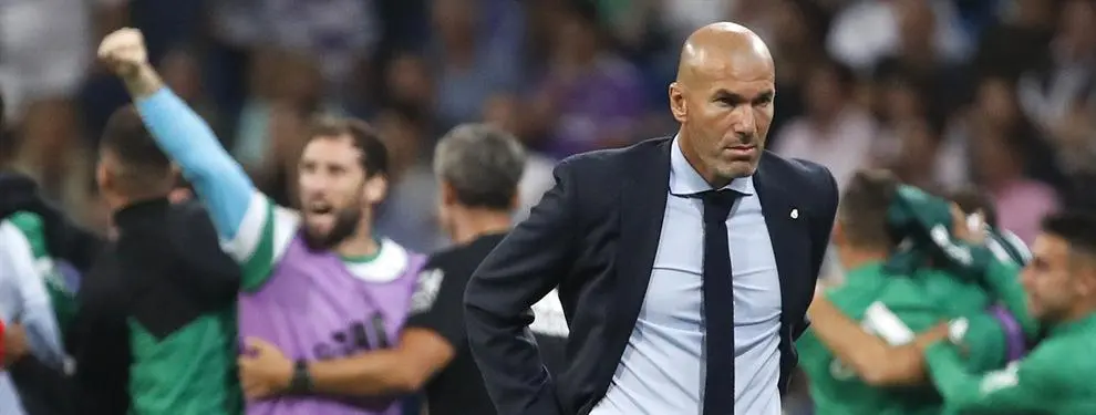 El Betis destapa las miserias de Zidane: el 'zasca' más bestia al técnico francés