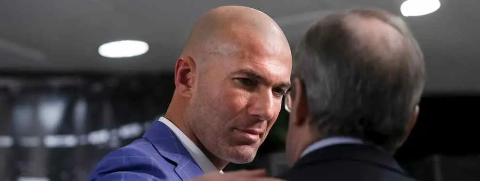 Zidane pone el dedo en la herida (de la que nadie habla) en el Real Madrid de Florentino Pérez