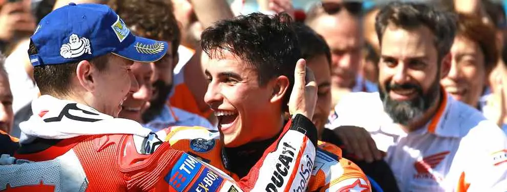 Valentino Rossi cuenta el pacto secreto que tiene Marc Márquez con Jorge Lorenzo (¡Bestial!)