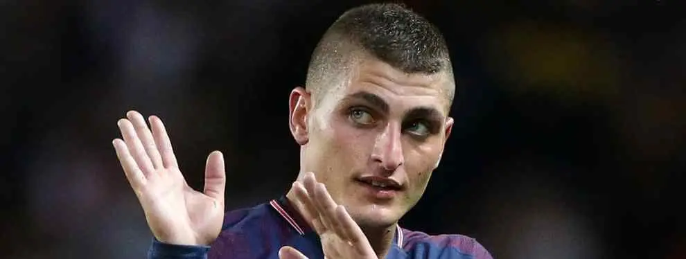 Florentino Pérez calienta al Barça con un top secret de Marco Verratti