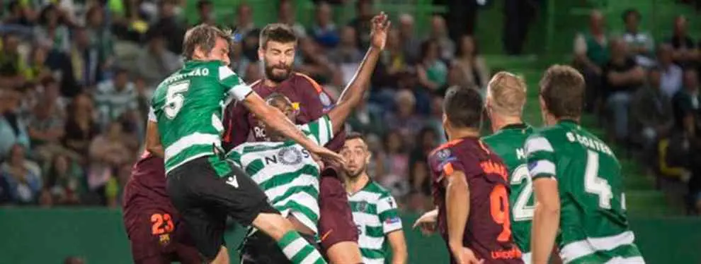 El Barça se va de Lisboa con un lío que amenaza a Valverde (y con 'recadito' de Messi)