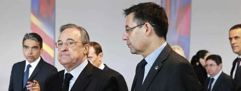 El Barça quiere devolvérsela a Florentino Pérez quitándole un objetivo al Real Madrid