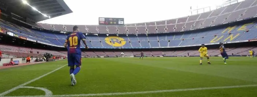La mano que trató de suspender el Barça-Las Palmas (que acaba con recadito de Leo Messi)