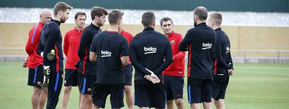 El lío gordísimo que tiene Ernesto Valverde en el vestuario del Barça