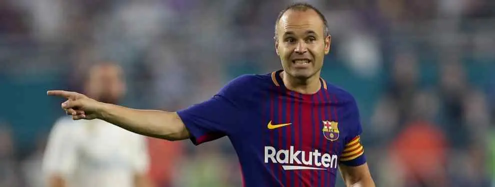 El Barça acelera la incorporación de un relevo para Andrés Iniesta