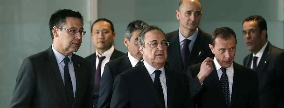La nueva guerra de Florentino Pérez con el Barça por un fichaje de la Liga española