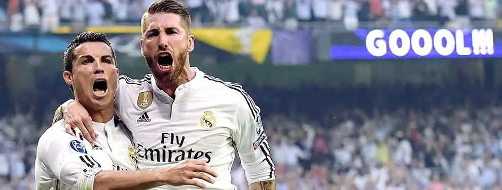 El truco de Sergio Ramos para tener contento a Cristiano Ronaldo en el Real Madrid