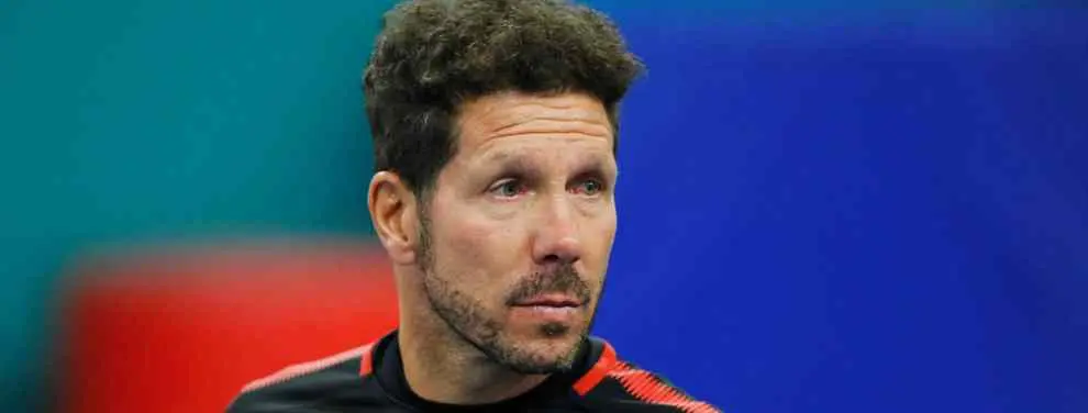 ¡Vaya enfado! Simeone sentencia (del todo) a un peso pesado del vestuario del Atlético