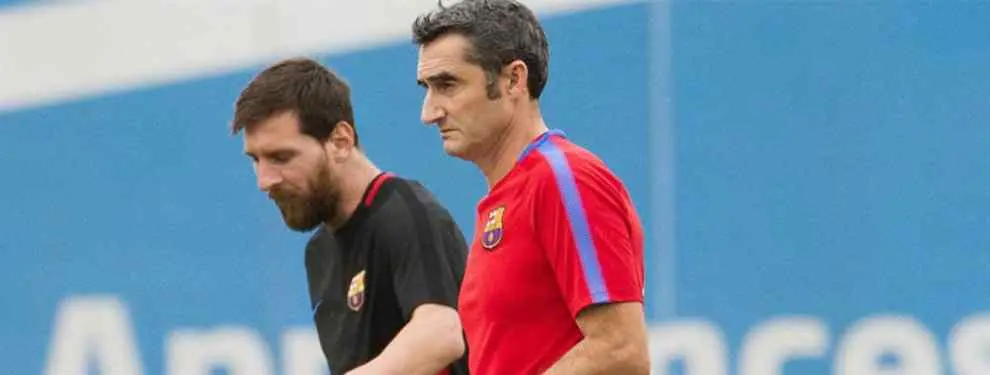 Messi hace temblar el Barça con su última petición (¡Ojo a la cara de Valverde!)