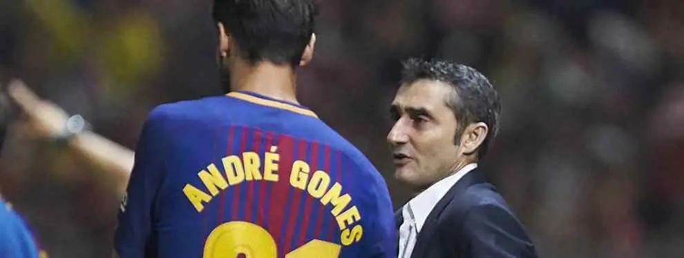 Valverde sentencia a André Gomes: propone tres nombres para reemplazar al portugués
