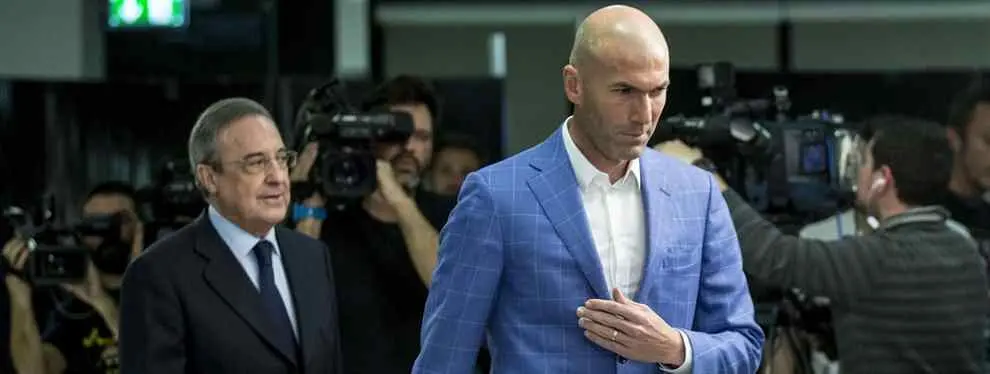 Florentino Pérez controla un relevo inesperado para Zinedine Zidane en el Real Madrid