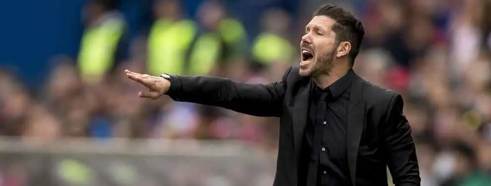 El Cholo Simeone se carga un fichaje estrella para el Atlético: no lo quiere ni en pintura