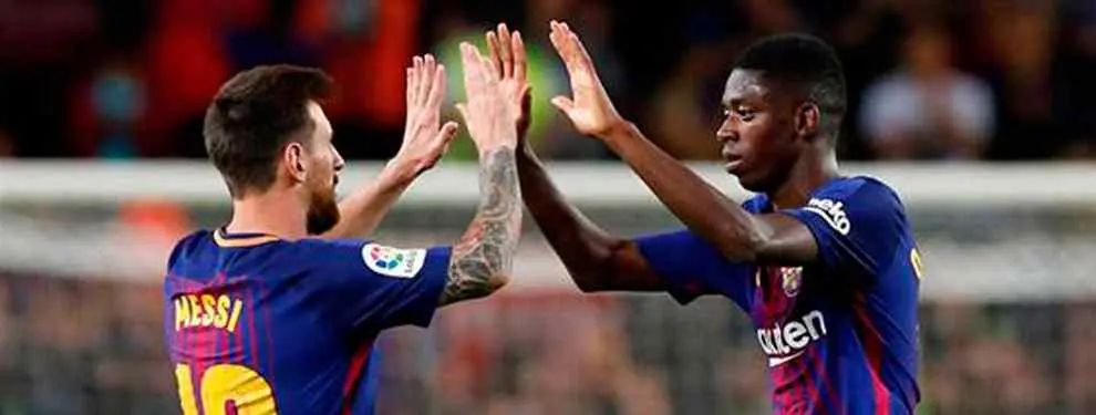 Neymar hace llegar un mensaje bestial a Messi (con Dembélé de por medio)