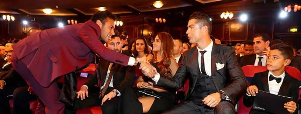 El tirón de orejas de Messi a Neymar (con Cristiano Ronaldo de por medio)