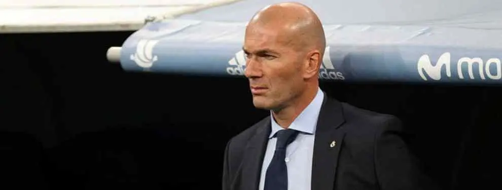 Zinedine Zidane tiene un as en la manga para dejar tirado al Real Madrid (y no es el PSG)