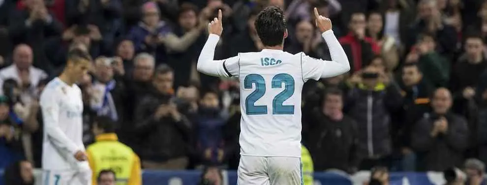 Isco la toma con un crack del Real Madrid (¡lo quiere fuera!)