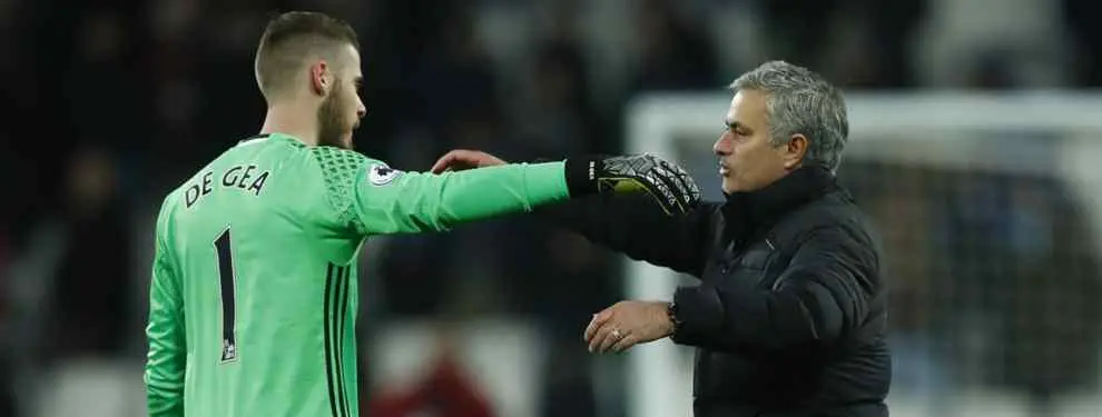 Mourinho exige un crack de Zidane para permitir el pase de De Gea al Real Madrid (y hay sorpresa)