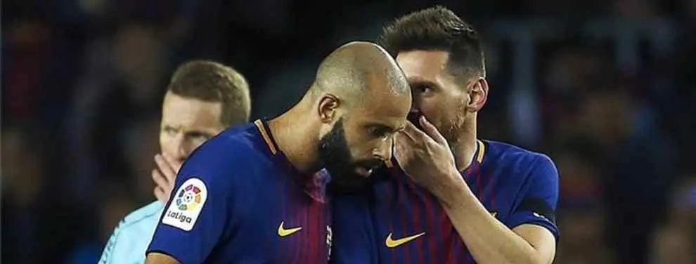 El cambio de cromos que tiene el Barça sobre la mesa para cargarse a Mascherano